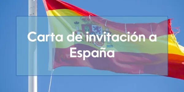 Carta de invitación a España